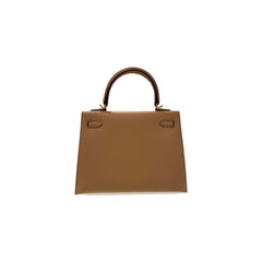 Hermes Kelly 25 Epsom Chai STAMP U