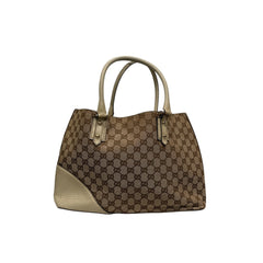 Gucci Medium Hasler Tote Bag GG Canvas