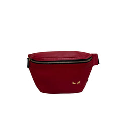Fendi Monster Belt Bag Calfskin Red