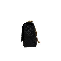 Versace Medusa Icon Quilted Bag Black