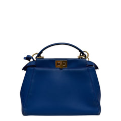 Fendi Mini Peekaboo Bag Blue