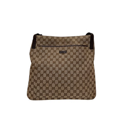 Gucci Men's Messenger Bag GG Canvas