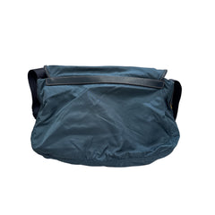 Prada Crossbody Messenger Bag Nylon Blue