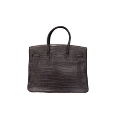 Hermes Birkin 35 Alligator Grey SQUARE N