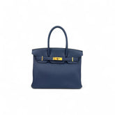 Hermes Birkin 30 Togo Bleu Saphir STAMP Z
