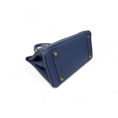 Hermes Birkin 30 Togo Bleu Saphir STAMP Z