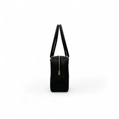 Hermes Mini Plume Chevre Mysore Black STAMP K