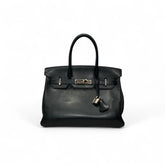 Hermes Birkin 30 Evercolor Black SQUARE K