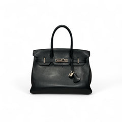 Hermes Birkin 30 Evercolor Black SQUARE K