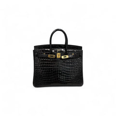 Hermes Birkin 25 Alligator Noir STAMP Y