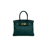 Hermes Birkin 30 Togo Green STAMP A
