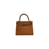 Hermes Kelly 25 Togo Gold STAMP D