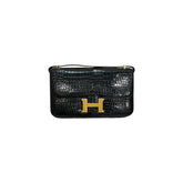 Hermes Constance Elan Alligator Black STAMP T
