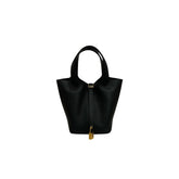 Hermes Picotin 18 Clemence Black STAMP Y