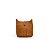 Hermes Mini Evelyne Clemence Gold STAMP U