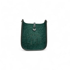 Hermes Mini Evelyne vert Anglais/ Vert Fonce STAMP D