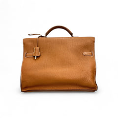 Hermes Kelly Depeche 38 Gold Taurillon Clemence SQUARE D