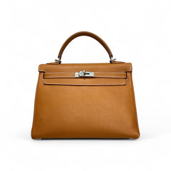 Hermes Kelly 32 Togo Gold SQUARE L