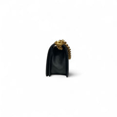 Chanel Small Boy Bag Calfskin Black