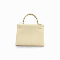 Hermes Kelly 28 Epsom Beton STAMP X