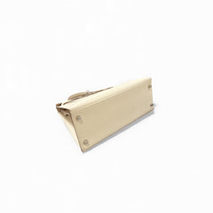 Hermes Kelly 28 Epsom Beton STAMP X