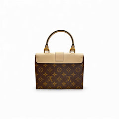 Louis Vuitton Locky BB Monogram White Canvas / Leather