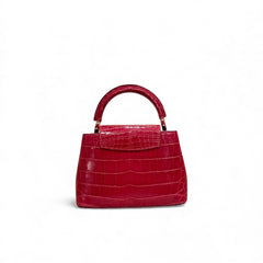 Louis Vuitton Mini Capucines Crocodile Hot Pink