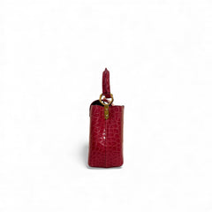 Louis Vuitton Mini Capucines Crocodile Hot Pink