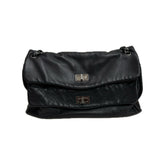 Chanel Large Mademoiselle Double Flap Lambskin Black