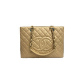Chanel Grand Shopping Tote Caviar Beige