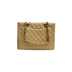 Chanel Grand Shopping Tote Caviar Beige