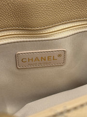 Chanel Grand Shopping Tote Caviar Beige