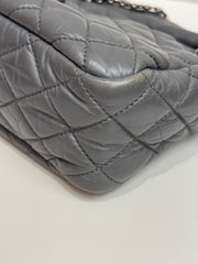 Chanel Medium Camera Case Aged Calfskin Grey