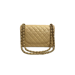 Chanel Jumbo Classic Double Flap Bag Caviar Beige