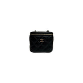 Chanel Mini Vanity Case Lambskin Black