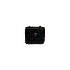 Chanel Mini Vanity Case Lambskin Black
