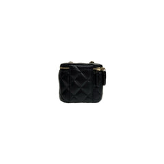 Chanel Mini Vanity Case Lambskin Black