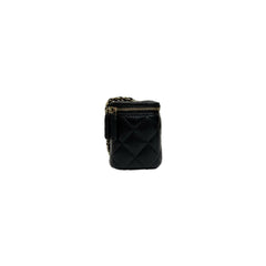 Chanel Mini Vanity Case Lambskin Black
