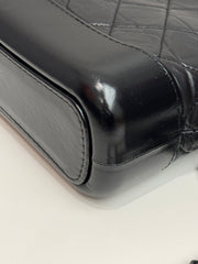 Chanel Small Gabrielle Hobo Bag Calfskin Black