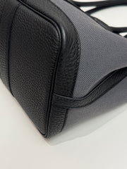 Hermes Garden Party 30 Canvas / Negonda Ardoise STAMP W