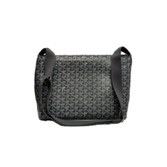 Goyard Messager Capetien MM Canvas/Leather Grey