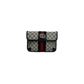 Gucci Ophidia Small Belt Bag GG Supreme Canvas Beige/Navy