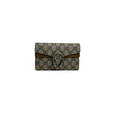 Gucci Dionysus Super Mini Bag GG Supreme Canvas Beige