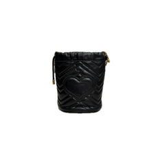 Gucci GG Marmont Mini Bucket Bag Matelasse Black