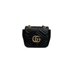 Gucci GG Marmont Mini Shoulder Bag Black