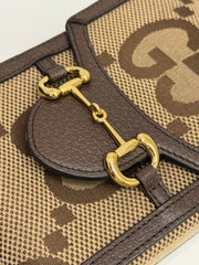 Gucci Horsebit 1955 Mini Bag Jumbo GG