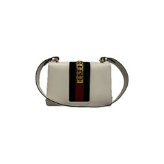 Gucci Small Sylvie Bag Calfskin White
