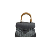 Goyard Mini Saigon Bag Goyardine Cavas/Calfskin Grey