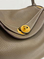 Hermes Lindy 26 Clemence Etoupe STAMP B