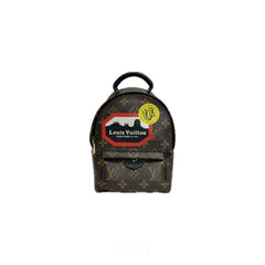 Louis Vuitton Mini Palm Springs Backpack World Tour Monogram
